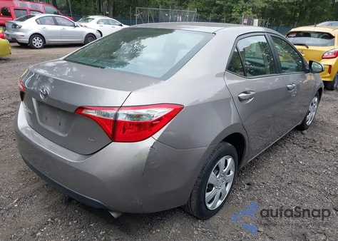 2014 Toyota Corolla Le z USA, uszkodzony, nr VIN 2T1BURHE9EC210157